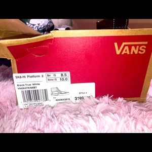 Vans shoes size 10 in women
